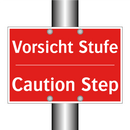 Vorsicht Stufe - Caution Step