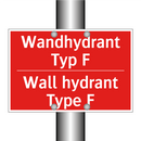Wandhydrant Typ F - Wall hydrant Type F