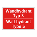 Wandhydrant Typ S - Wall hydrant Type S