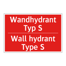 Wandhydrant Typ S - Wall hydrant Type S