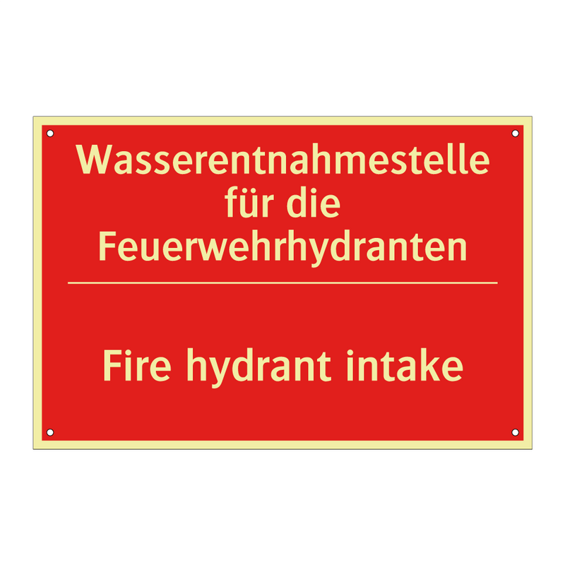 Wasserentnahmestelle für die Feuerwehrhydranten/.../ - Fire hydrant intake