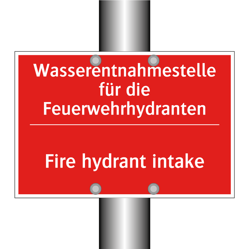 Wasserentnahmestelle für die Feuerwehrhydranten/.../ - Fire hydrant intake