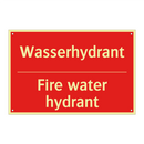 Wasserhydrant - Fire water hydrant