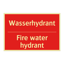 Wasserhydrant - Fire water hydrant