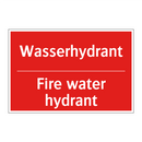 Wasserhydrant - Fire water hydrant