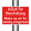 Zuluft für Rauchabzug - Make-up air for smoke extraction/.../