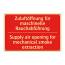 Zuluftöffnung für maschinelle /.../ - Supply air opening for mechanical /.../