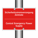 Sicherheitsstromversorgung Zentrale/.../ - Central Emergency Power Supply