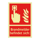 Brandmelder befindet sich: