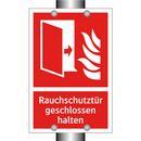 Rauchschutztür geschlossen halten