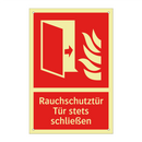 Rauchschutztür Tür stets schließen