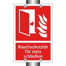 Rauchschutztür Tür stets schließen