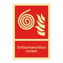 Schlauchanschluss trocken