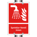 Sprinkler-Ventil innen