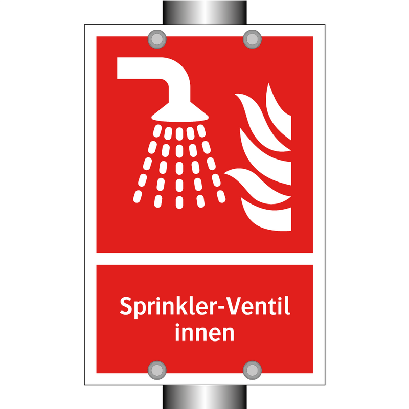 Sprinkler-Ventil innen