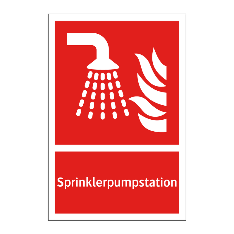 Sprinklerpumpstation