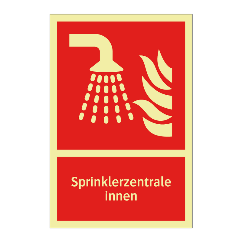 Sprinklerzentrale innen