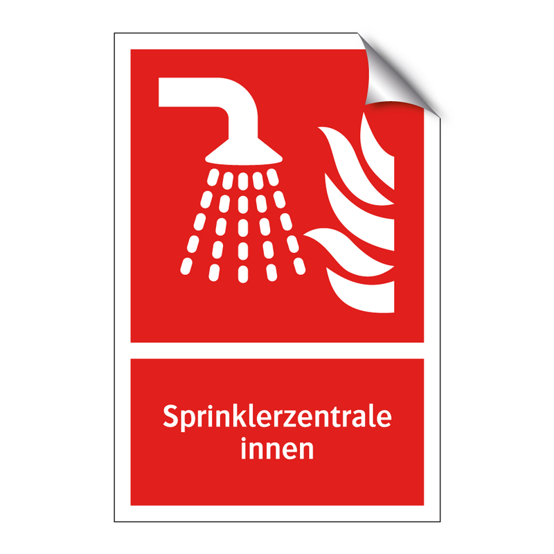 Sprinklerzentrale innen