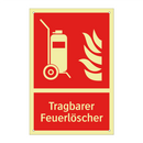 Tragbarer Feuerlöscher
