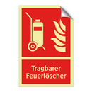 Tragbarer Feuerlöscher