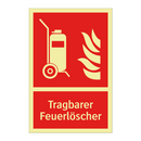 Tragbarer Feuerlöscher