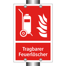 Tragbarer Feuerlöscher