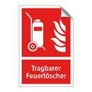 Tragbarer Feuerlöscher