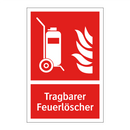 Tragbarer Feuerlöscher