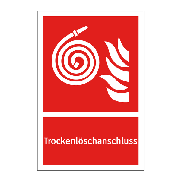 Trockenlöschanschluss