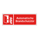 Automatische Brandschutztür