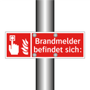 Brandmelder befindet sich: