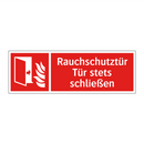 Rauchschutztür Tür stets schließen