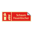 Schaum Feuerlöscher