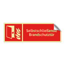 Selbstschließende Brandschutztür