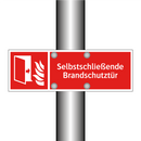 Selbstschließende Brandschutztür