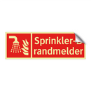 Sprinkler-Brandmelder