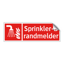 Sprinkler-Brandmelder