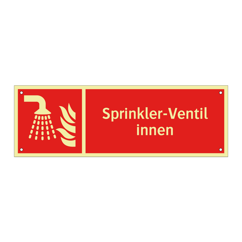 Sprinkler-Ventil innen