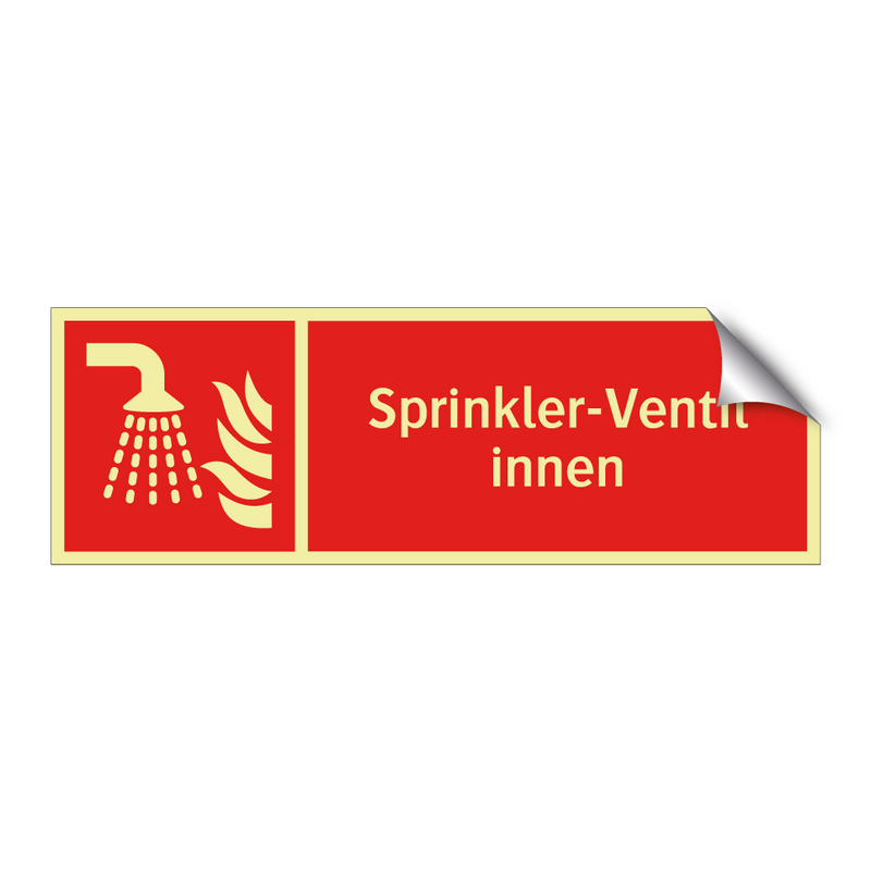 Sprinkler-Ventil innen