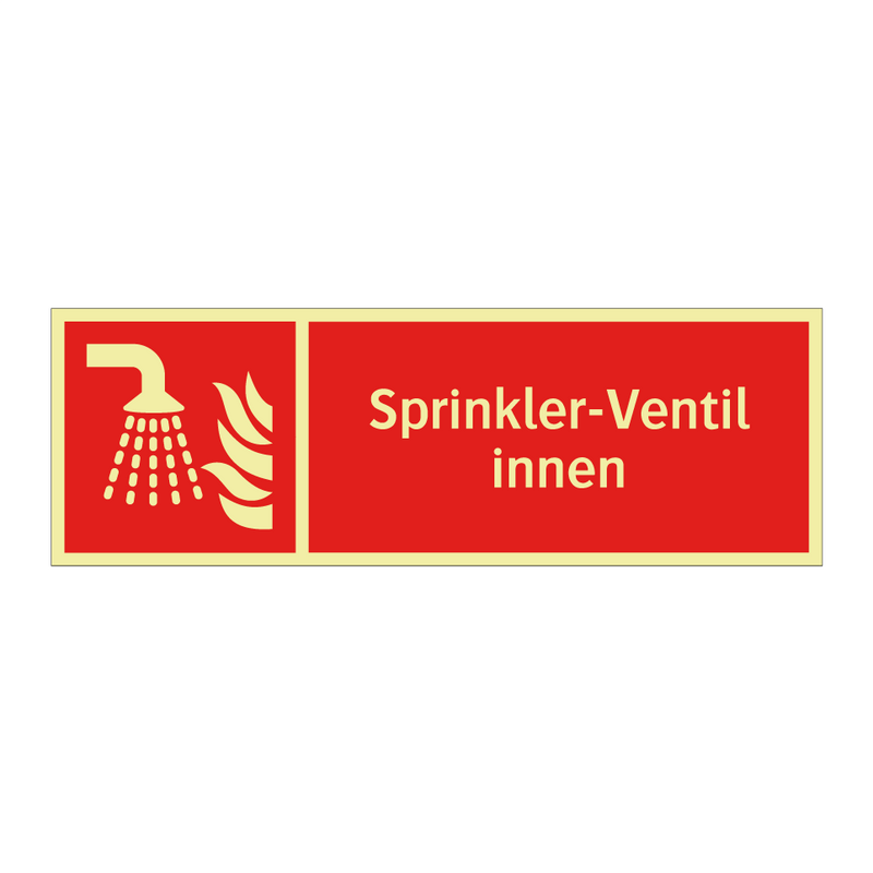Sprinkler-Ventil innen