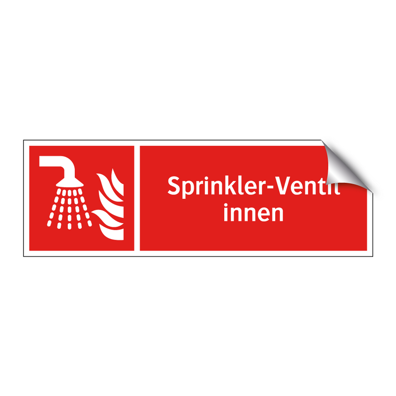 Sprinkler-Ventil innen