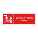 Sprinkler-Ventil innen