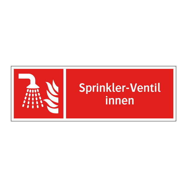 Sprinkler-Ventil innen