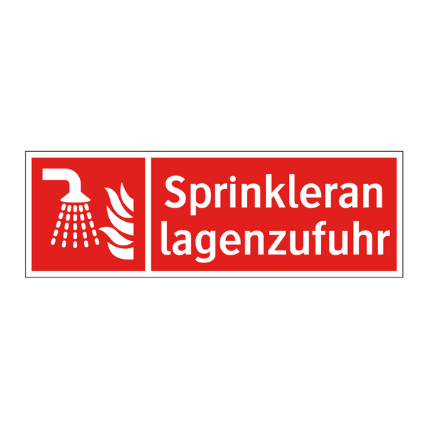 Sprinkleranlagenzufuhr