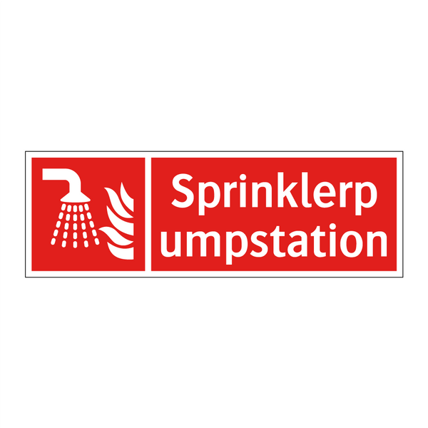 Sprinklerpumpstation