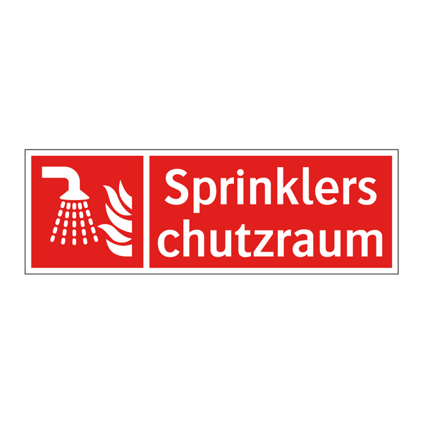 Sprinklerschutzraum