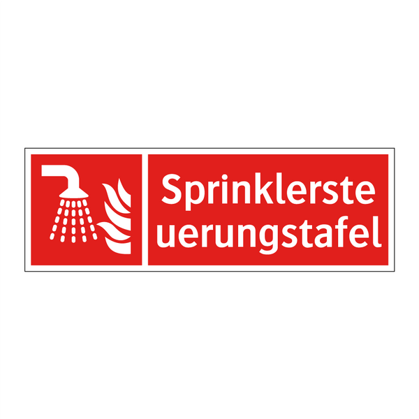 Sprinklersteuerungstafel