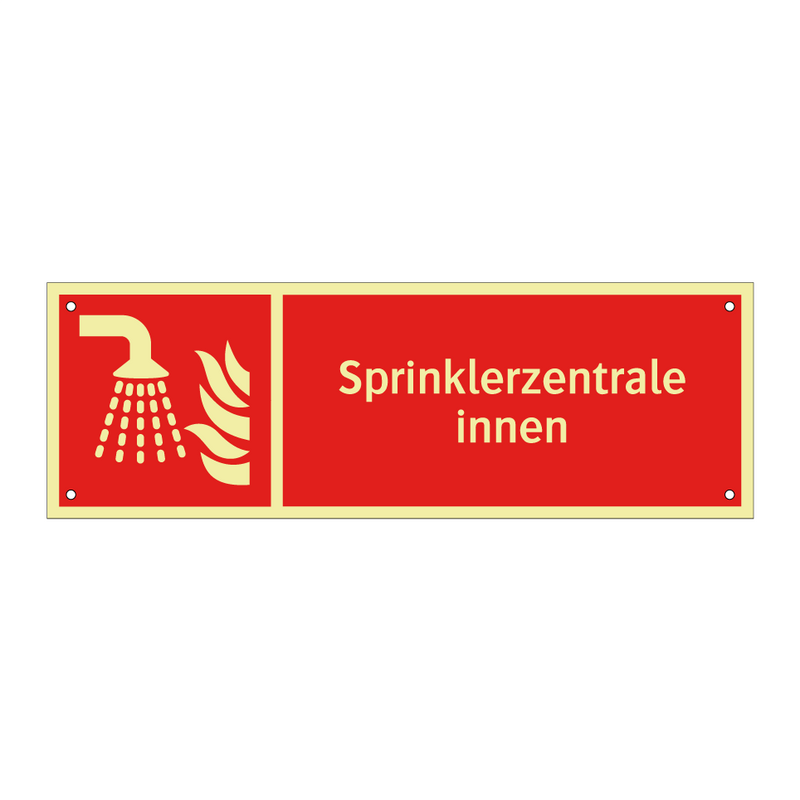 Sprinklerzentrale innen