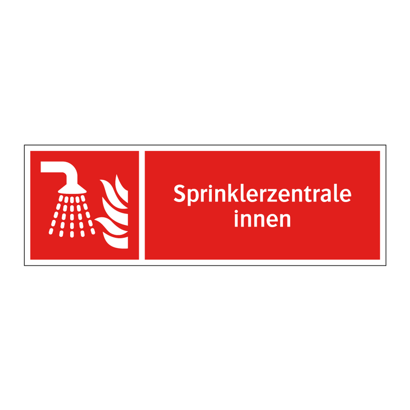 Sprinklerzentrale innen