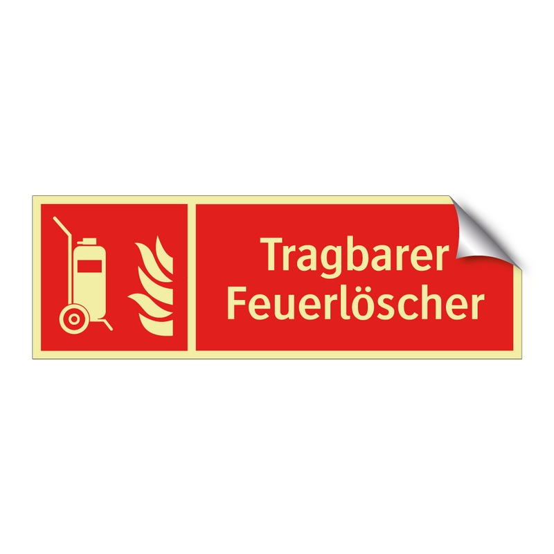 Tragbarer Feuerlöscher
